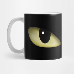 cat's eyes  drawing Mug